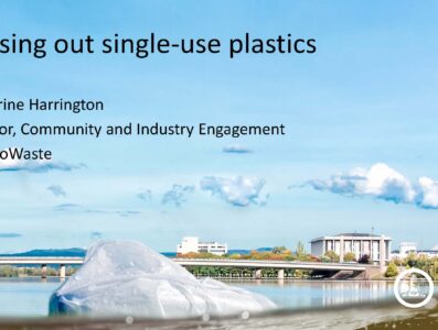 Phasing out single use plastics